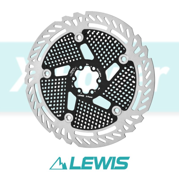 Lewis Bremsscheibe 200mm x 2.3mm MTB schwarz