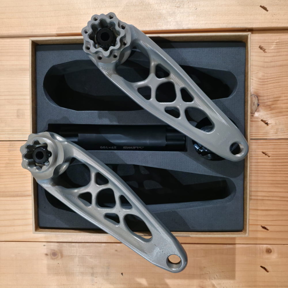 Lewis ALU MTB Aluminum Crank gun