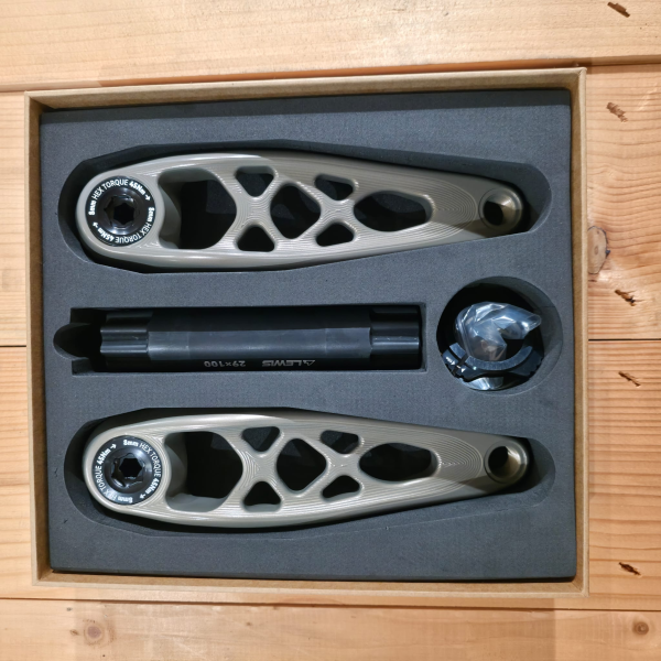 Lewis ALU MTB Aluminum Crank gun